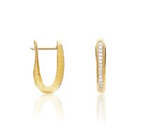 Orecchini Nanis Donna Libera in Oro giallo Diamante 0.12 Ct OS1-602 - OS1-602
